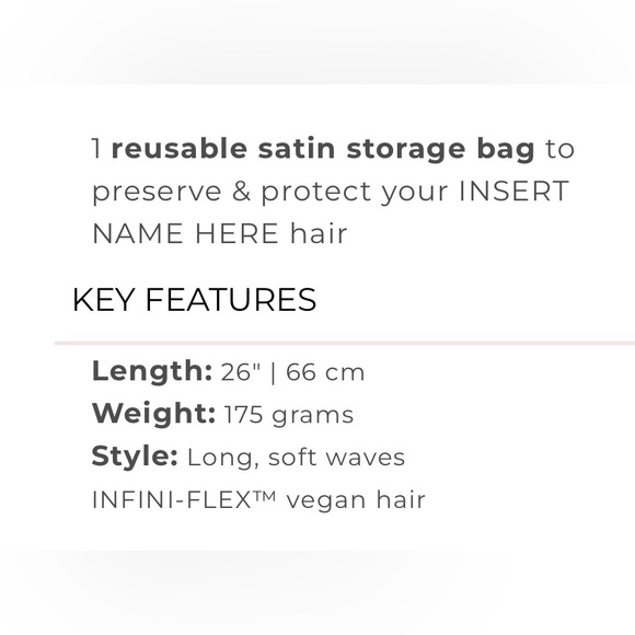 INH 26” Ponytail Hair Extensions Jet Black -2 Available! - Picture 13 of 15